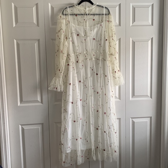 SHEIN women’s embroidered tulle dress - Picture 2 of 6